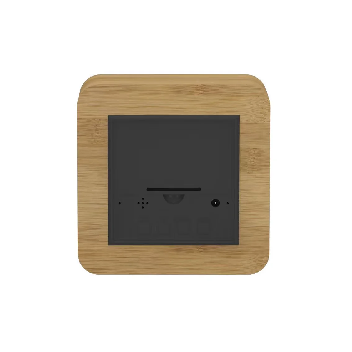 Bamboo clock packaging review