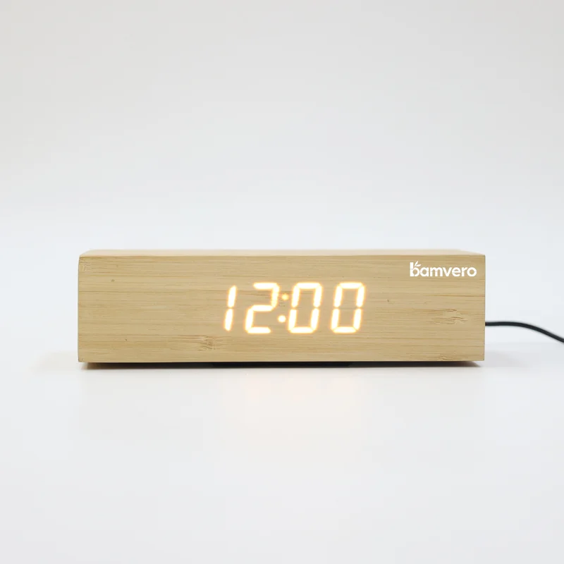 Bamboo electronics OEM buyer preparing an RFQ for a wireless charging clock